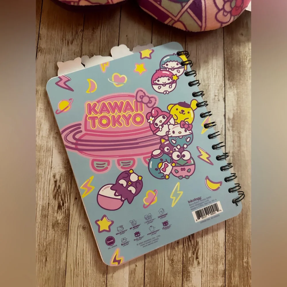 Hello Kitty set of 2 items journal notebook and travel pillow kawaii - Picture 6 of 7